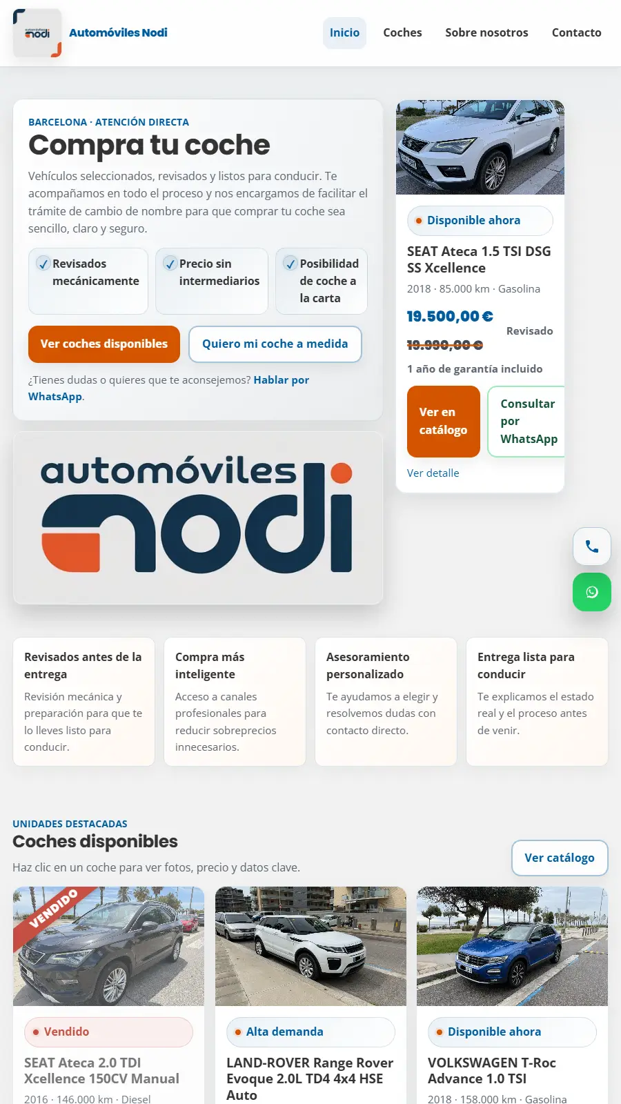Preview de Automóviles Nodi