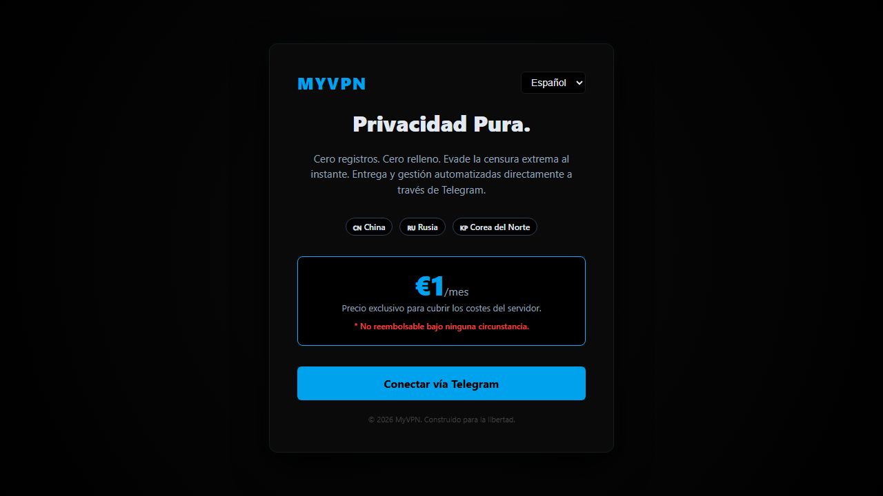 Preview de VPN Nikita